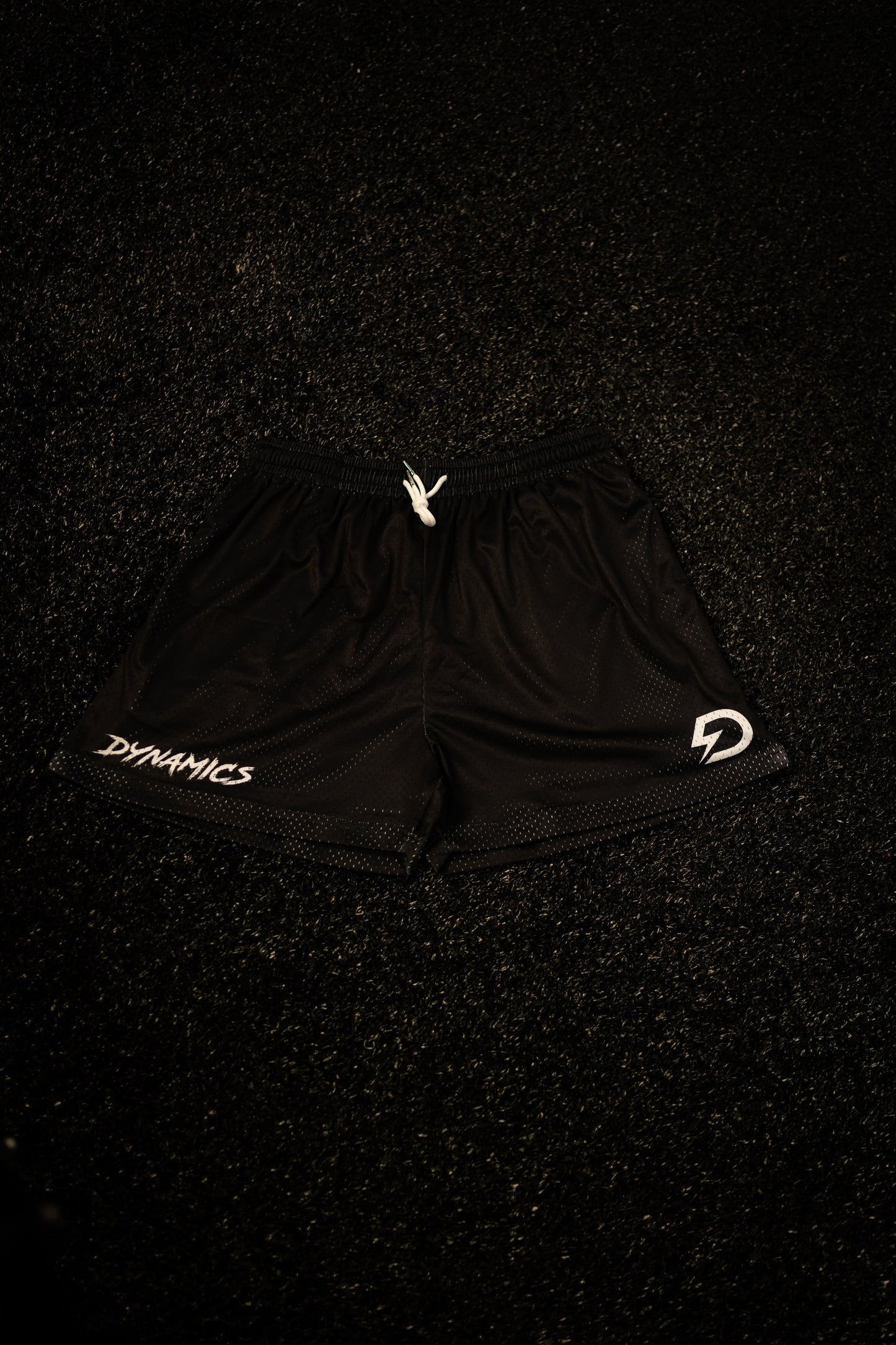 BLACK "LEGACY" MESH SHORTS