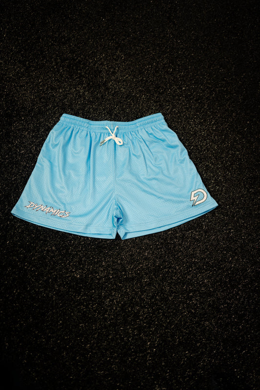 LIGHT BLUE "LEGACY" MESH SHORTS